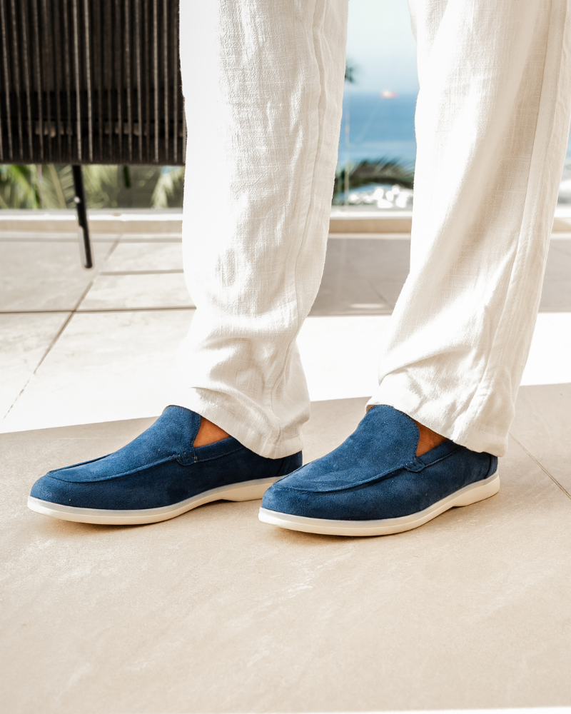 Bastien Loafers Suède Elegantie