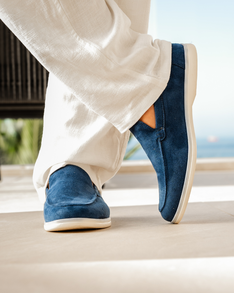Bastien Loafers Suède Elegantie