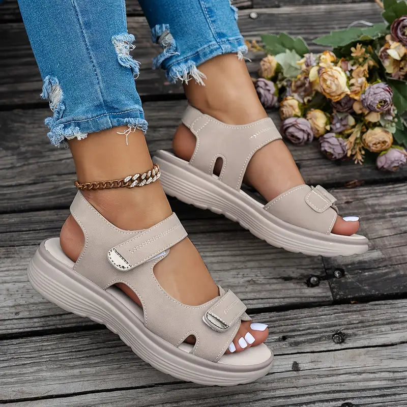 Lisa Comfortabele Sleehaksandalen
