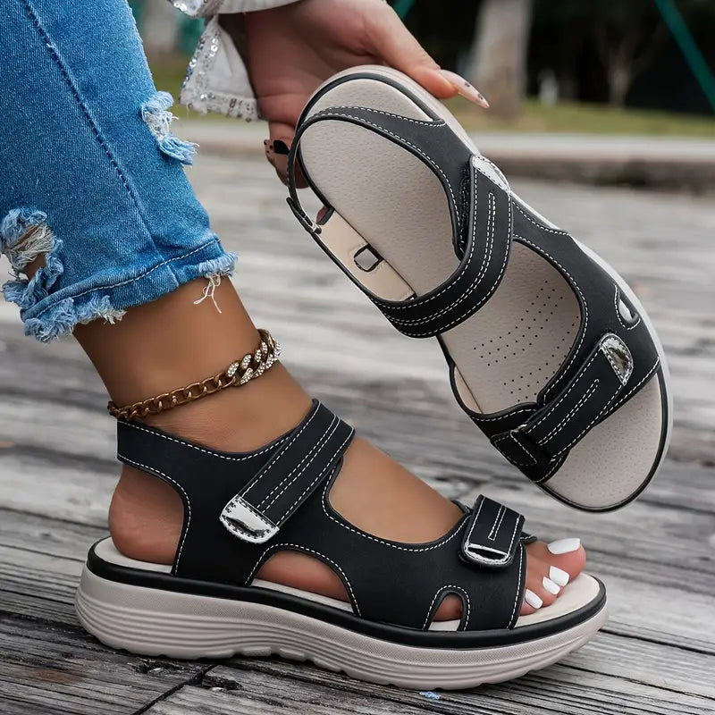 Lisa Comfortabele Sleehaksandalen