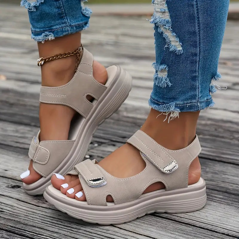 Lisa Comfortabele Sleehaksandalen