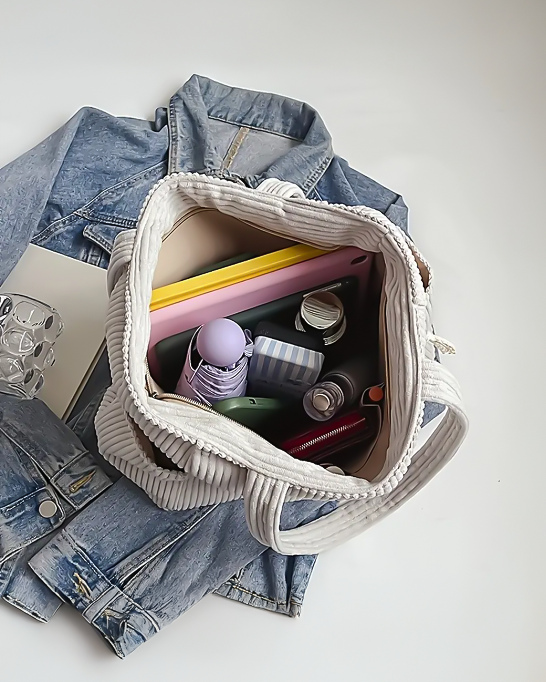 Elora Corduroy Tas