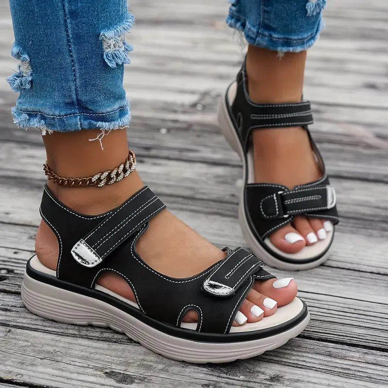 Lisa Comfortabele Sleehaksandalen