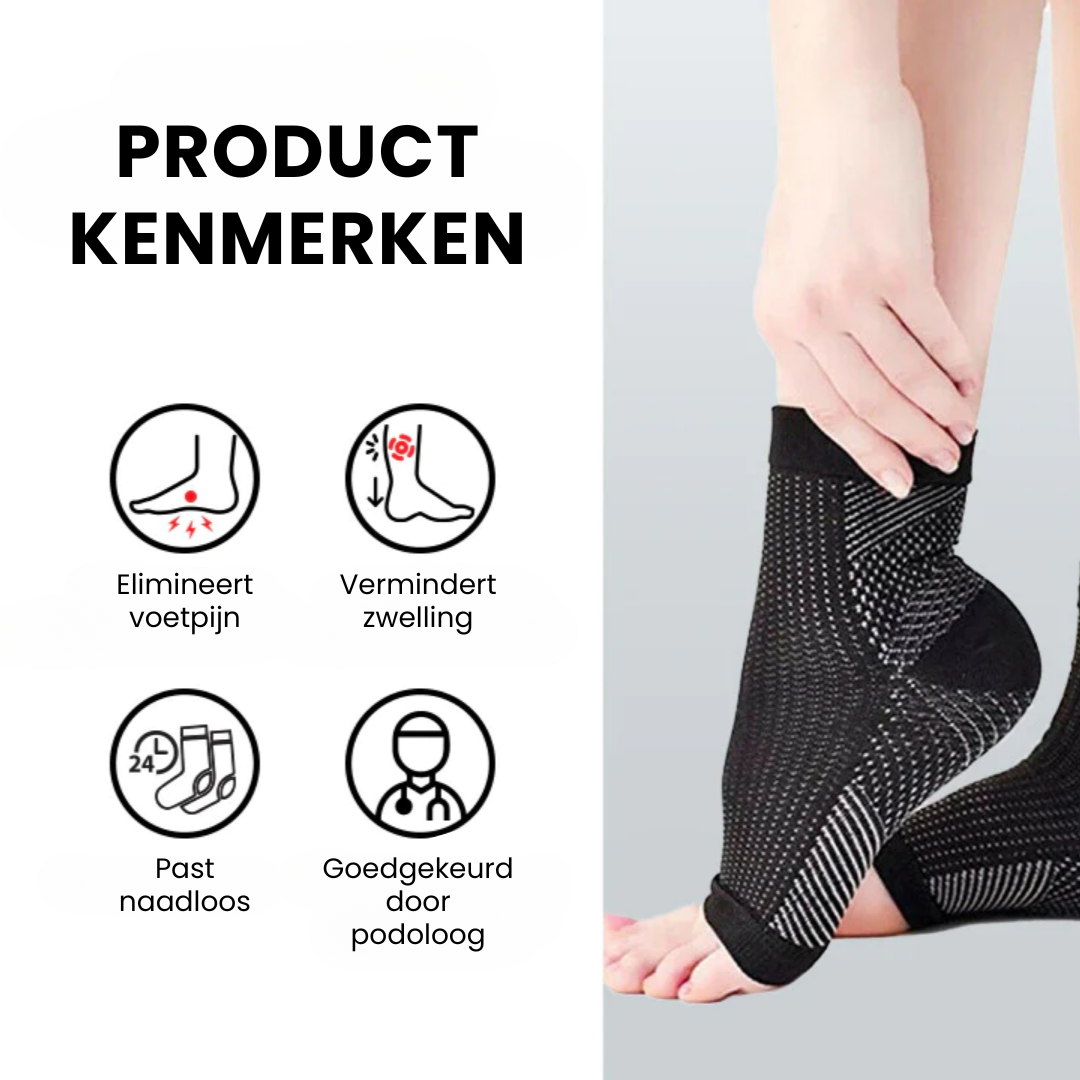 OrthoStep lage Compressiesokken