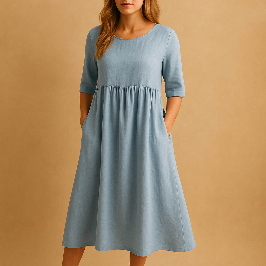 Madelief Elegante Midi Jurk