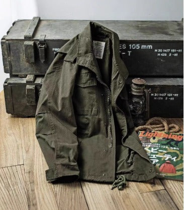 Jack Jas met Militaire Look