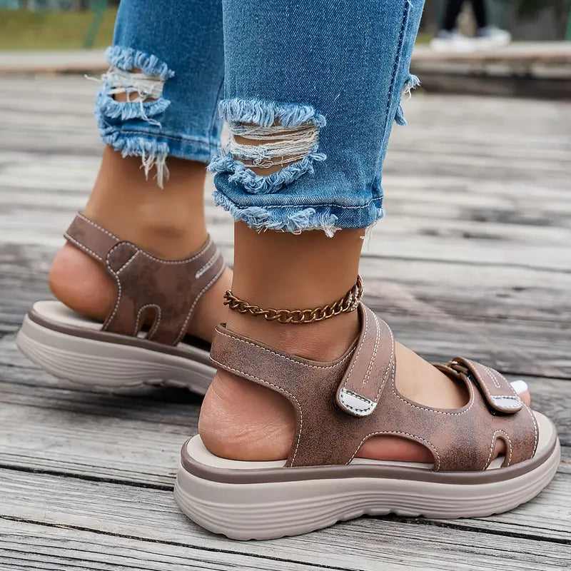 Lisa Comfortabele Sleehaksandalen
