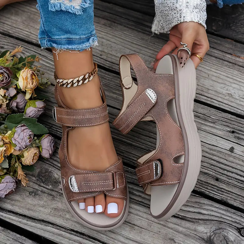 Lisa Comfortabele Sleehaksandalen