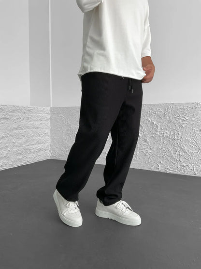 Dave™| Geribde Broek met Relaxte Pasvorm