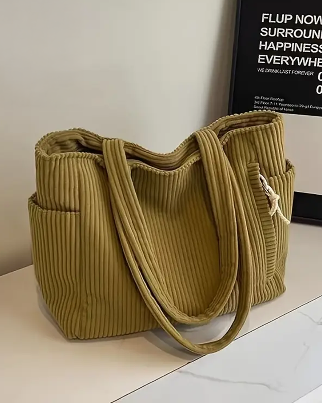 Elora Corduroy Tas