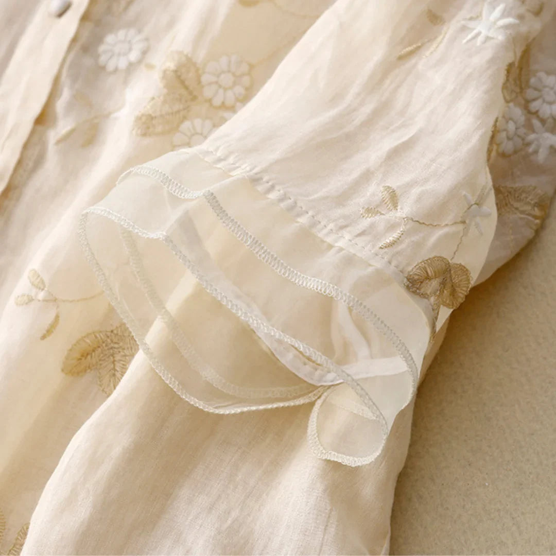 Laura™|Stijlvolle blouse