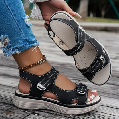 Lisa Comfortabele Sleehaksandalen