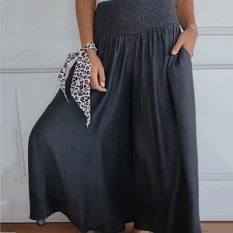 Linda Damesjeans met Wijde Pijpen