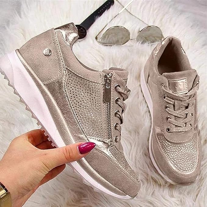 Velisse Orthopedische Sneakers Met Ritssluiting