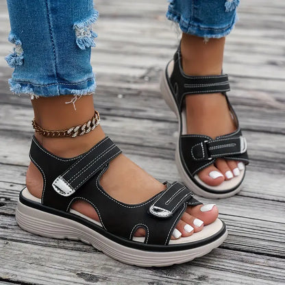 Lisa Comfortabele Sleehaksandalen