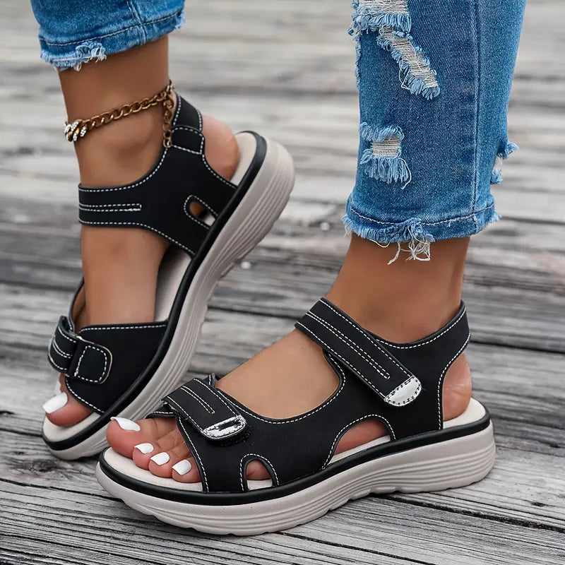 Lisa Comfortabele Sleehaksandalen