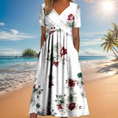 Fiora Elegante Midi Jurk