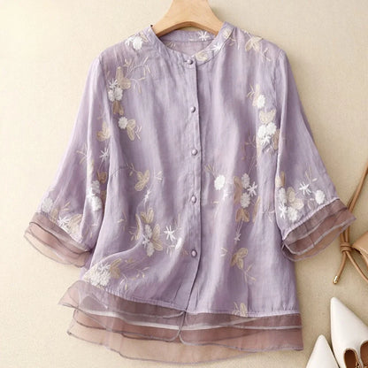 Laura™|Stijlvolle blouse
