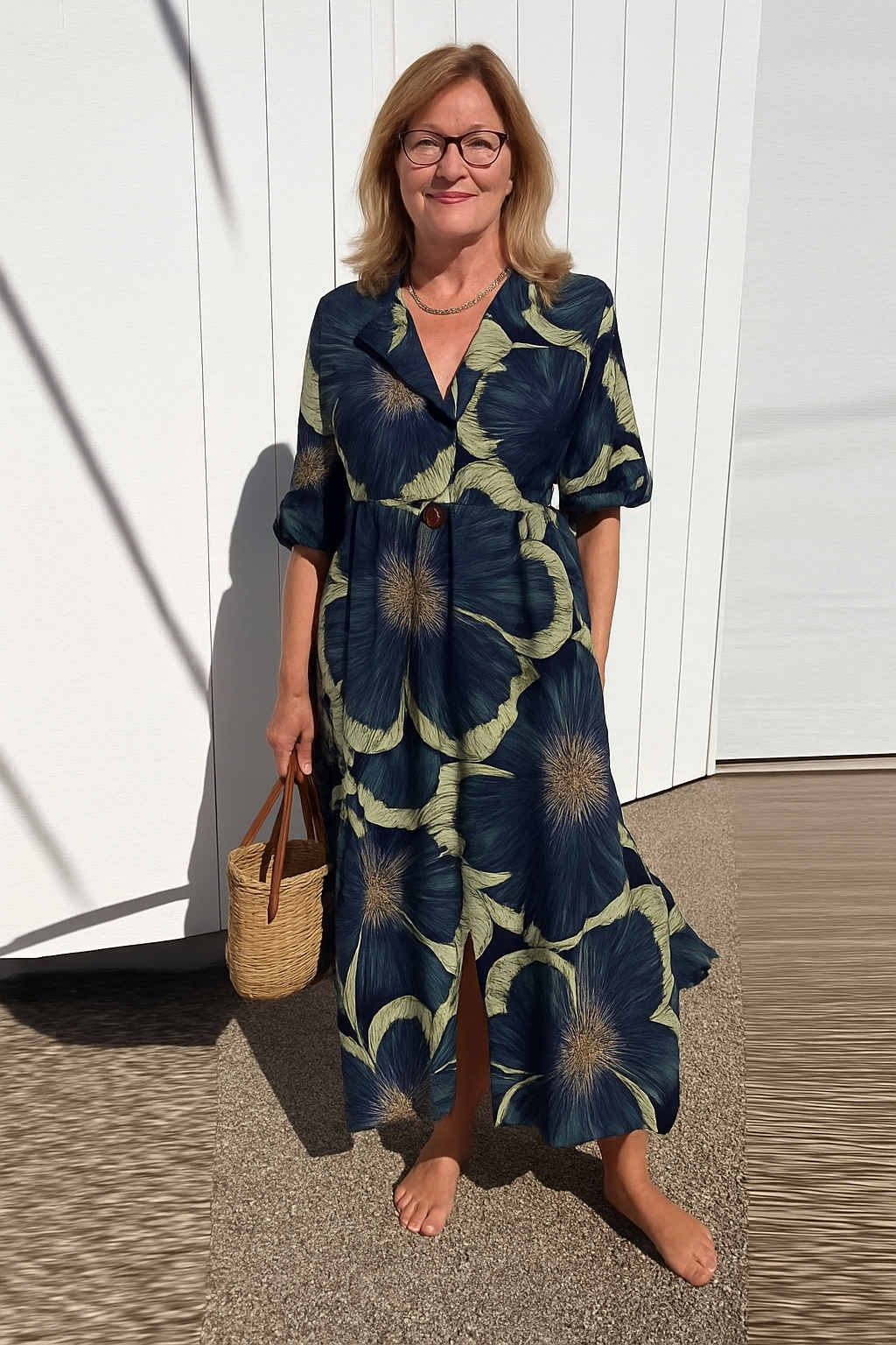 Valérie Jurk met Bloemenprint