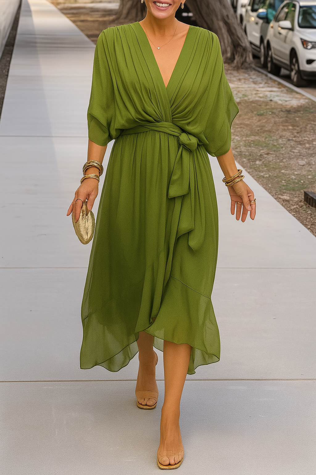 Elvira Elegante Wikkeljurk