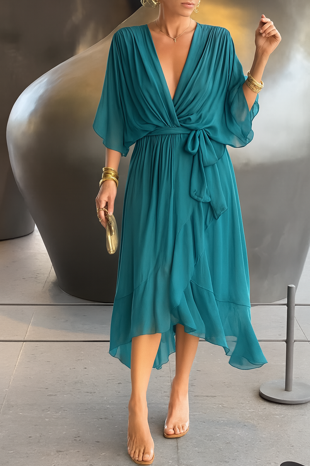 Elvira Elegante Wikkeljurk