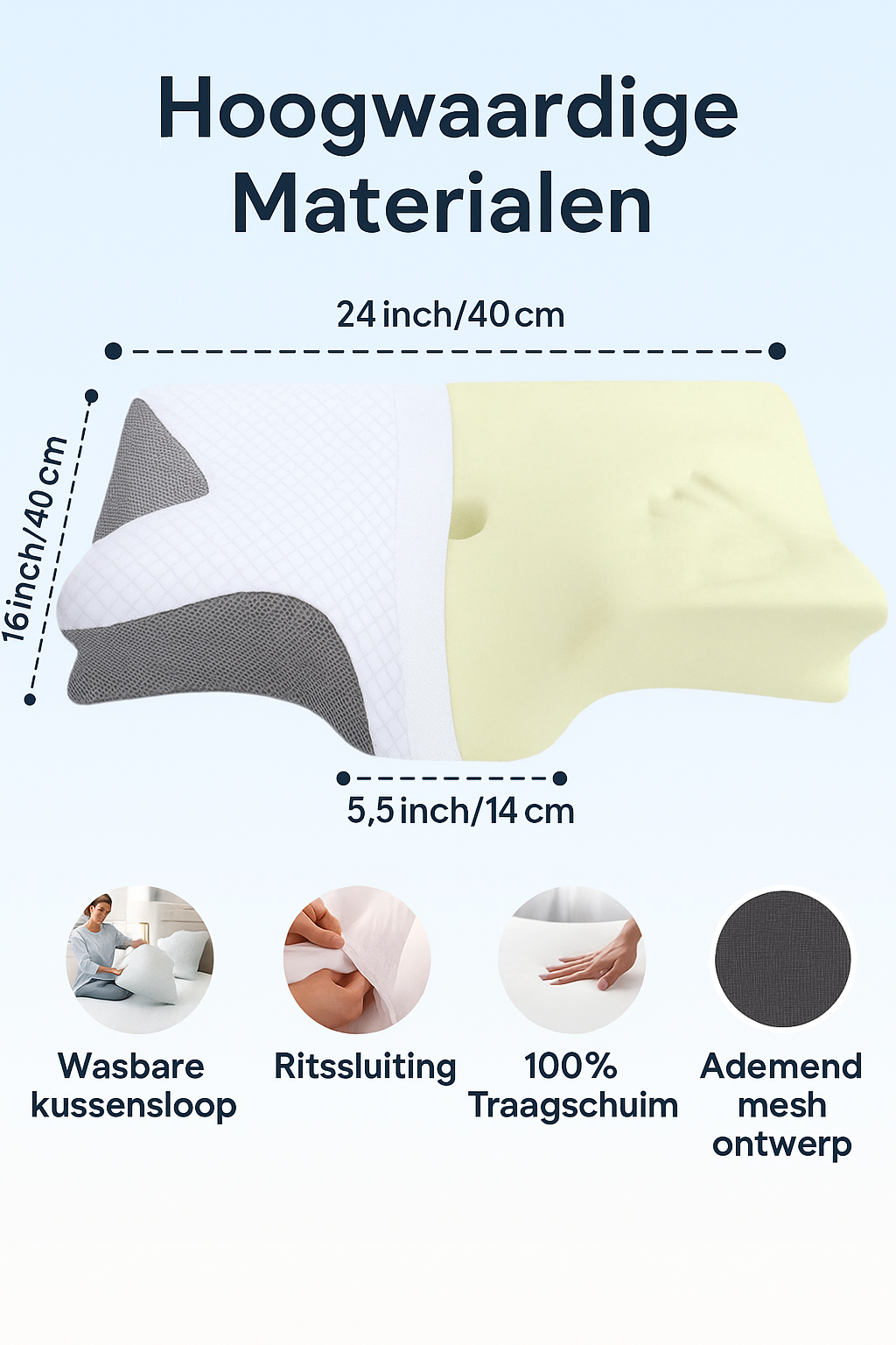 Somnia Ergonomisch Anti-Snurk Kussen