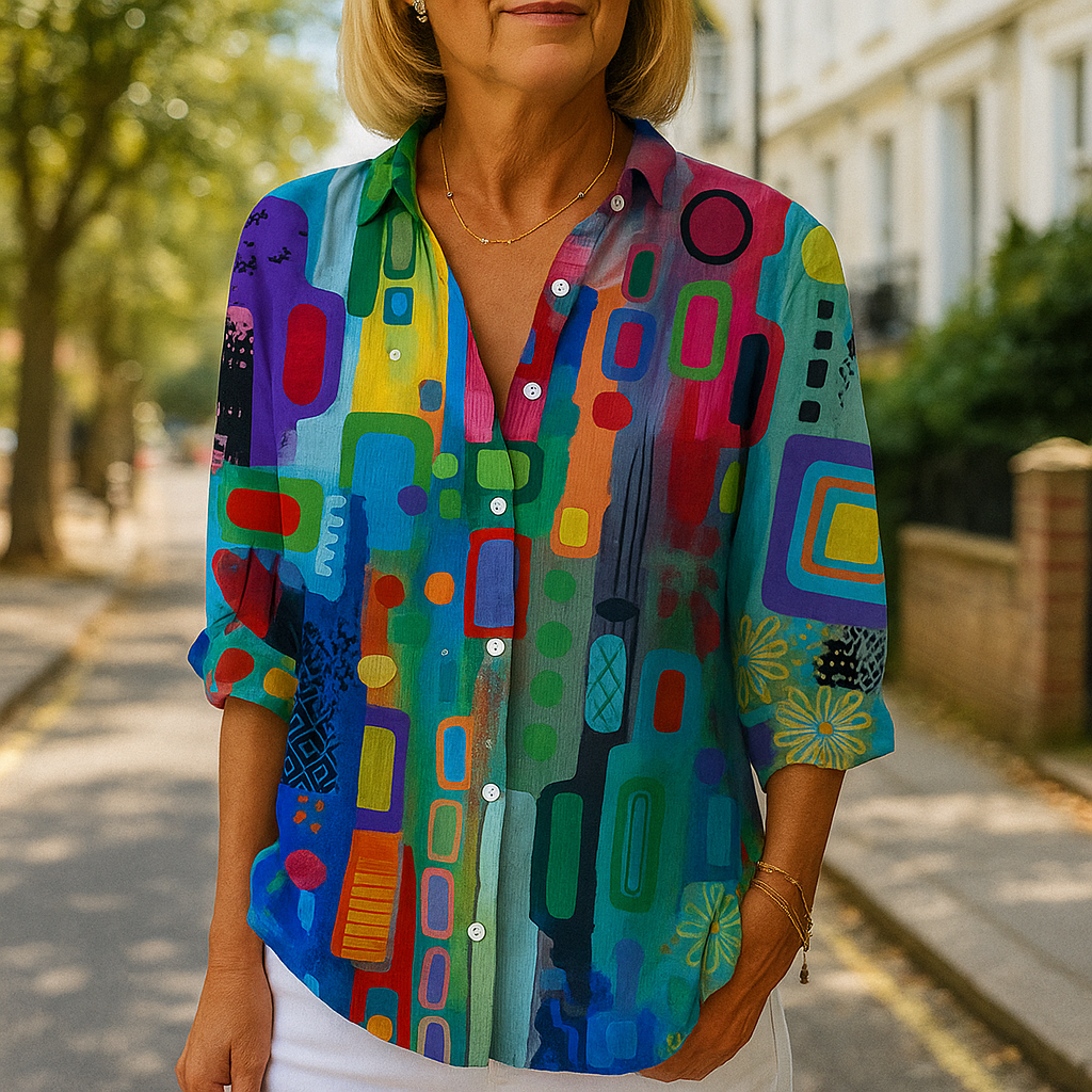 Odette Vrolijke Blouse