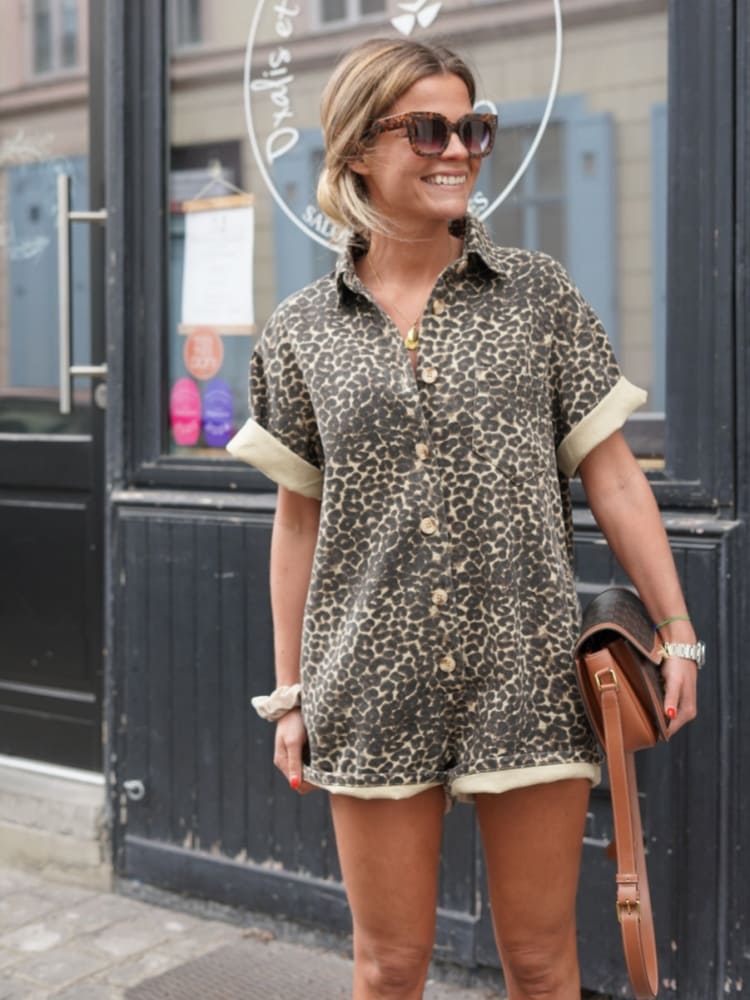 Liz Korte Jumpsuit met Print