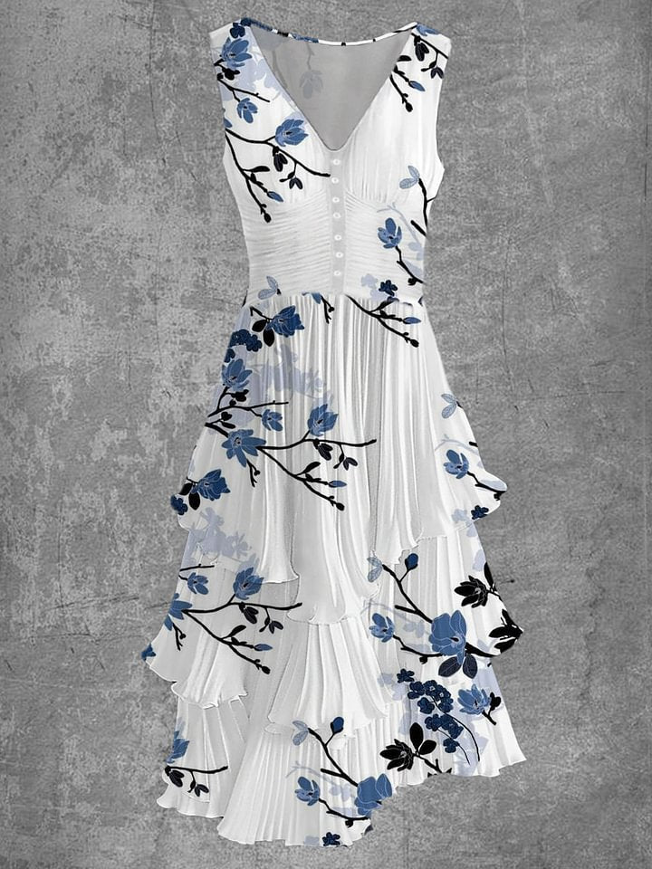 Eline Jurk Bloemenprint