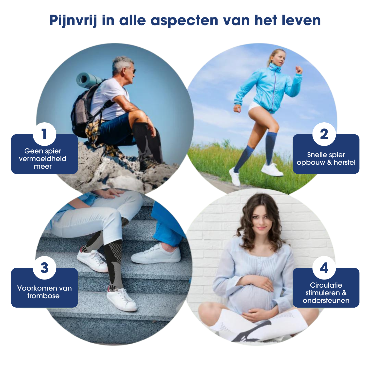 VitaPress Compressiesokken