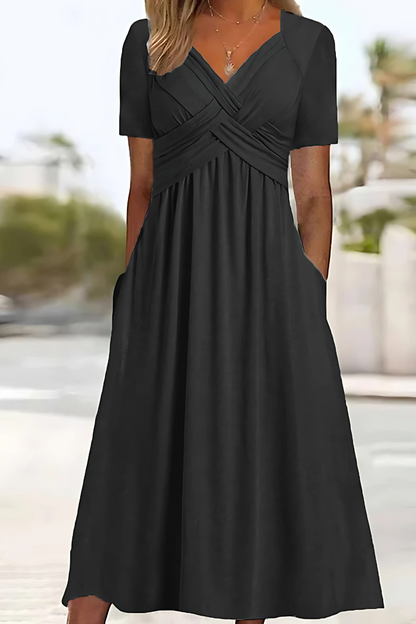 Fiora Elegante Midi Jurk