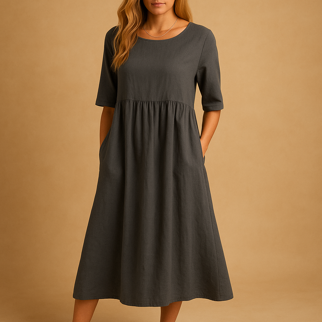 Madelief Elegante Midi Jurk