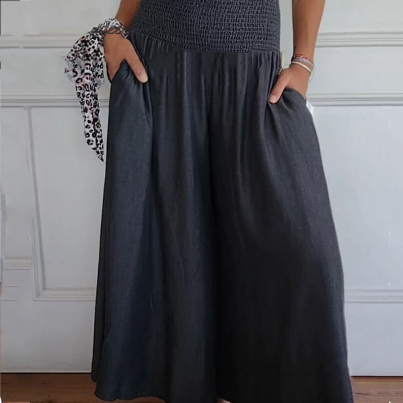 Linda Damesjeans met Wijde Pijpen