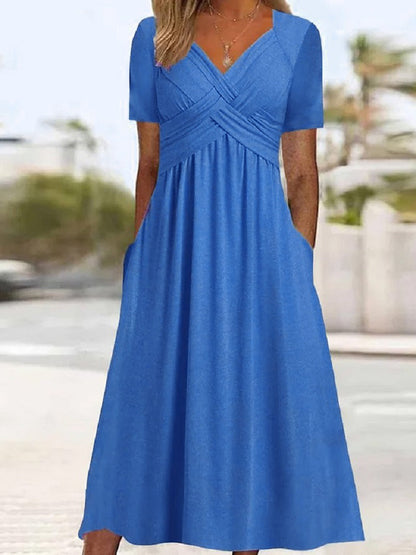 Fiora Elegante Midi Jurk