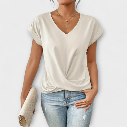 Lieke V-hals Top