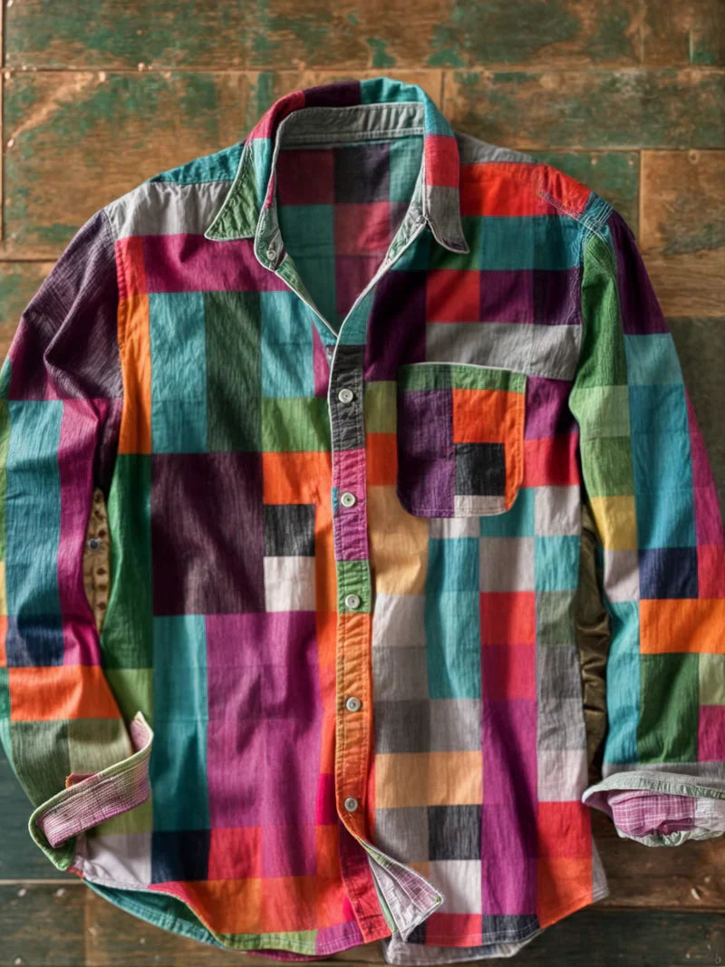 Victor Kleurrijke Blouse
