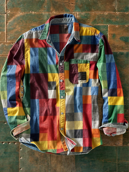 Victor Kleurrijke Blouse