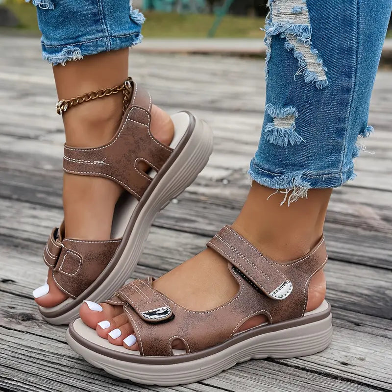 Lisa Comfortabele Sleehaksandalen