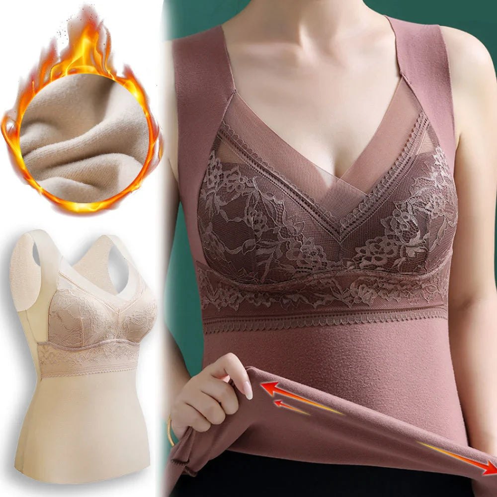 Aurine Thermohemd met ingebouwde BH